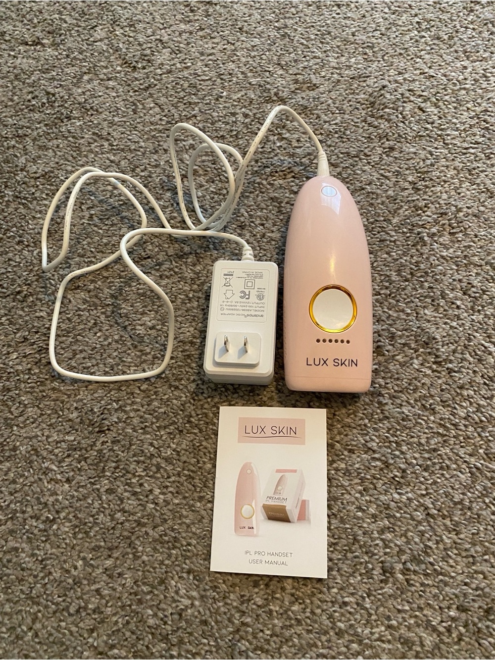 Lux Pink Hair Removal Device